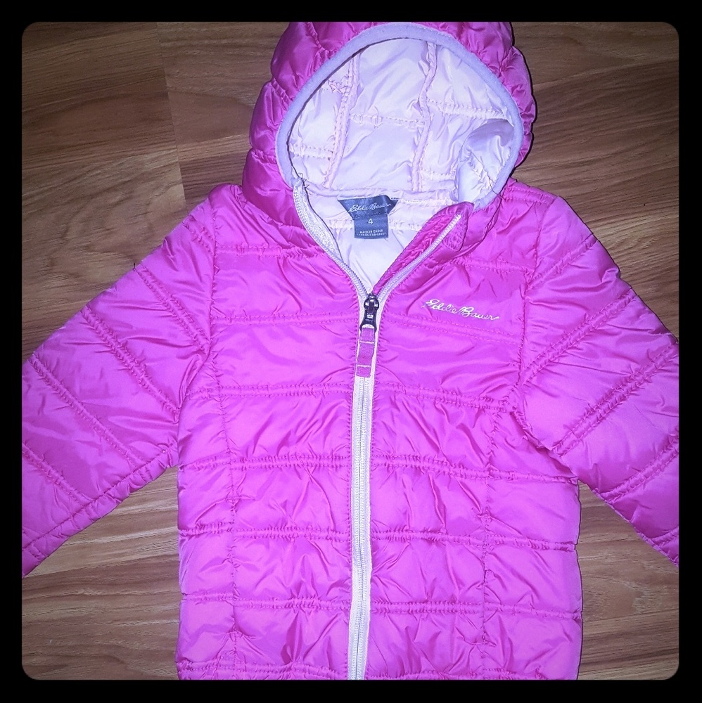 Girls 4t Eddie Bauer puffer coat